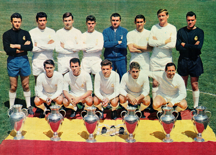 Реал (Мадрид, Испания) - обладатель Кубка чемпионов сезона 1965/1966 годов