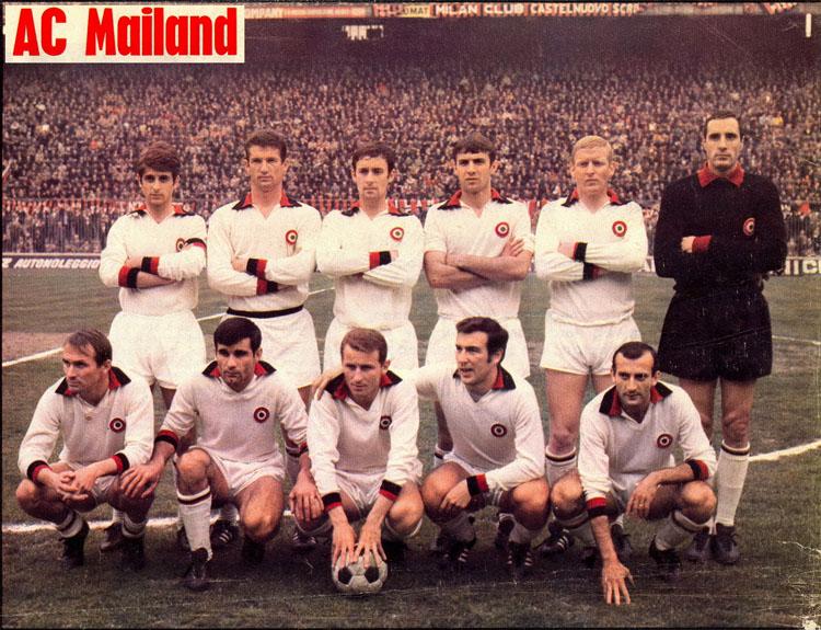 Милан» (Милан, Италия) - обладатель Кубка обладателей кубков 1967/1968 годов