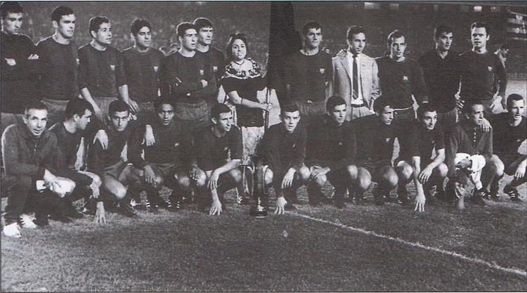 Барселона, Барселона, Испания - обладатель Кубка ярмарок 1965/1966 годов
